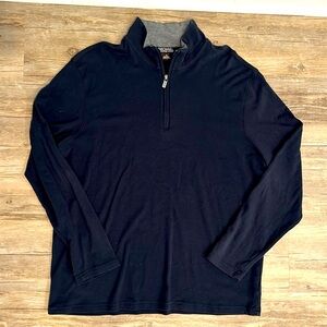 Michael Kors Cotton Quarter Zip Pullover